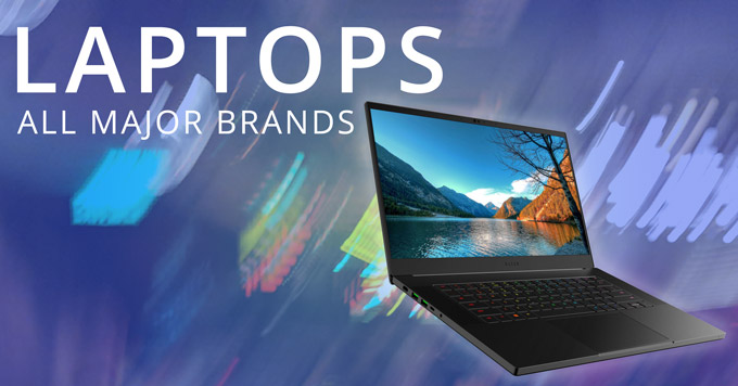 Laptop Computers: All Major Brands
