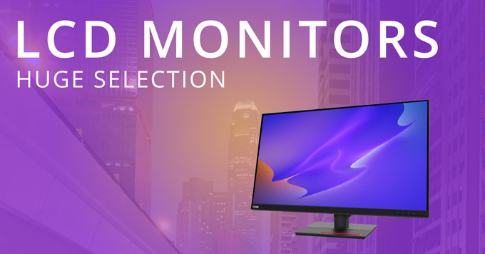 LCD Monitors: Huge Selection