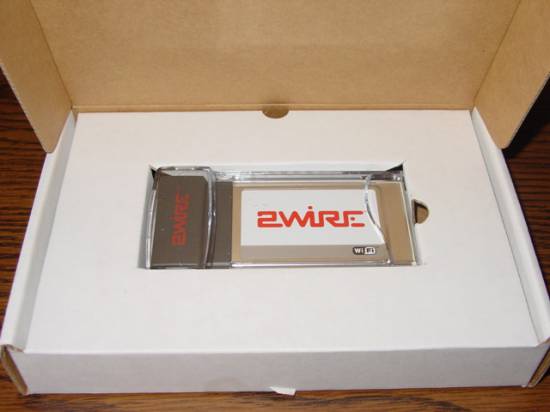 2wire 1000-100016-002 PCMCIA Wireless Network Interface Card