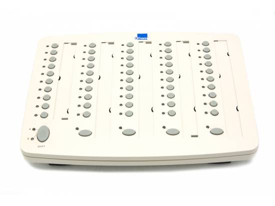 3COM 3C10123A White 50-Button Key Expansion Module - No Stand