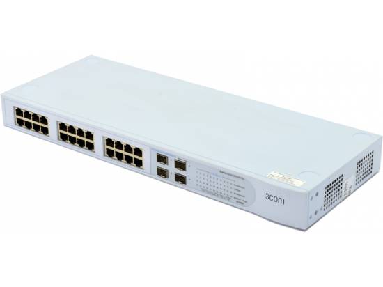 3Com Baseline 2824-SFP Plus 24-Port 10/100/1000 Ethernet Switch