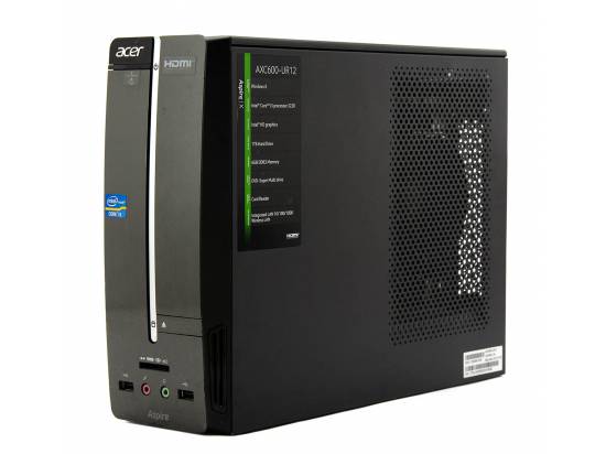 Acer Aspire XC600 Computer i3-3220 - Windows 10 - Grade C