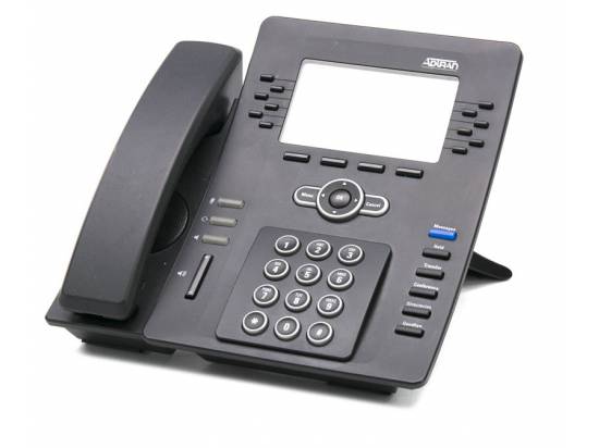 Adtran  IP712 12-Button Black IP Display Speakerphone - Grade A