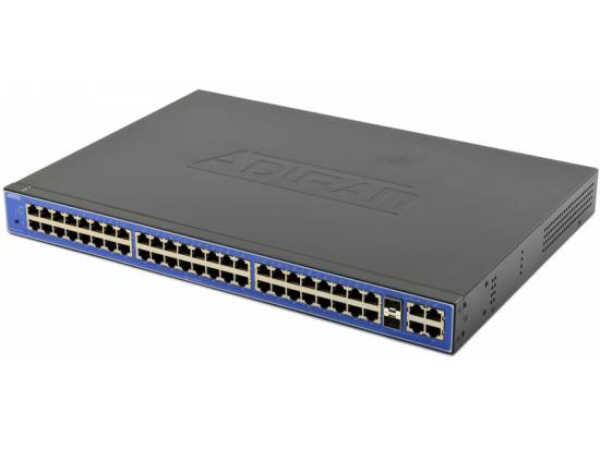 ADTRAN NetVanta 1238 PoE Managed Layer 2 48 Port Ethernet Switch (1700599G1)