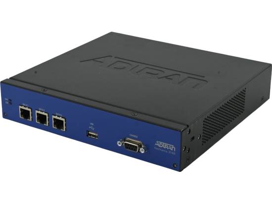 Adtran NetVanta 3140 RM Fixed Port Secure Access Ethernet Router (1700341F1) - Refurbished