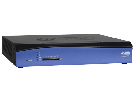 Adtran NetVanta 3430 2-Port 10/100 Managed Router - Grade A