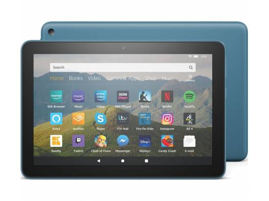 Amazon Fire HD 8 8" Tablet Quad-core 2.0 GHz 2GB RAM 32GB eMMC - Blue