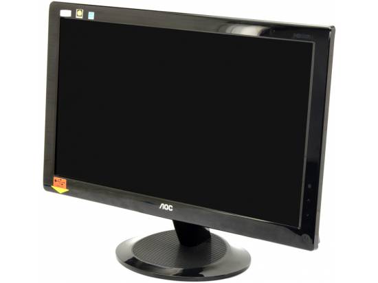 AOC 2036S 20" Widescreen Black LCD Monitor - Grade C