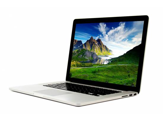 Apple A1398 MacBook Pro 15" Laptop Intel Core i7 (4770HQ) 2.2GHz 16GB DDR3 256GB SSD - Grade B