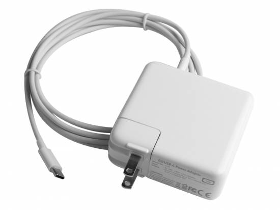 Apple A1718 61W 20.3V 3A USB-C AC Power Supply Adapter - Refurbished