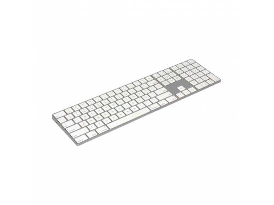 Apple A1843 Magic Wireless Keyboard with Numeric Keypad - White - Refurbished