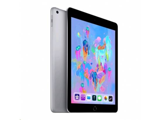 Apple iPad 6 A1893 9.7" Tablet A10 Fusion 2.3 GHz 2GB RAM 32GB Flash (Wi-Fi Only) - Space Gray - Grade C