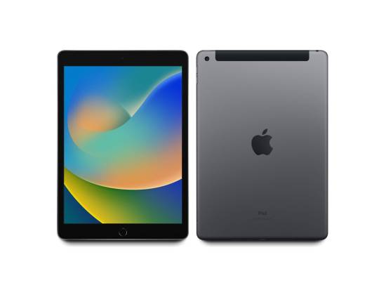 Apple, iPad 9th Gen A2602 10.2" Tablet 64GB Wi-Fi+Cellular (2021) Space Gray - Grade B