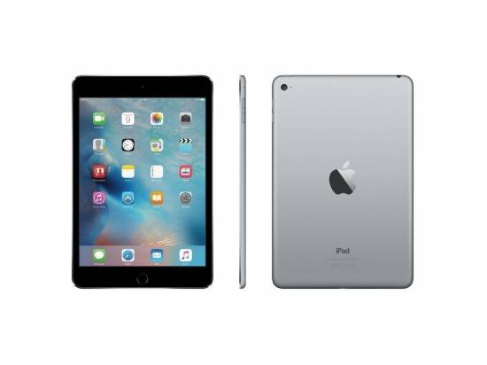 Apple iPad Mini 4 A1550 7.9" Tablet 128GB (WiFi + Unlocked Celluar) - Silver - Grade C