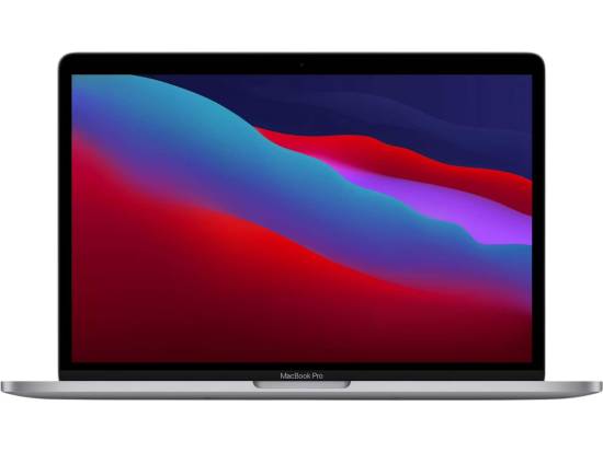Apple MacBook Pro A2338 13.3" Laptop M1 8-Core 8GB RAM 256GB SSD (2020) - Space Gray - Grade B