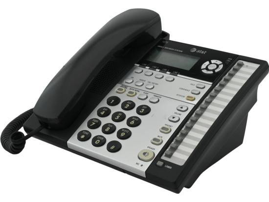 AT&T 1070 16-Button  Digital Display Speakerphone (Black) - Grade B