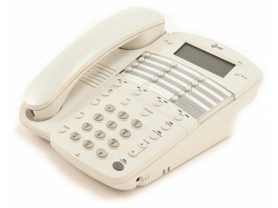 AT&T 924 16-Button White Analog Display Speakerphone - No Stand - Grade A