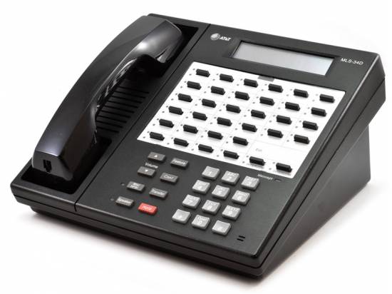 AT&T MLS-34D Black 34-Button Display Speakerphone - Grade A