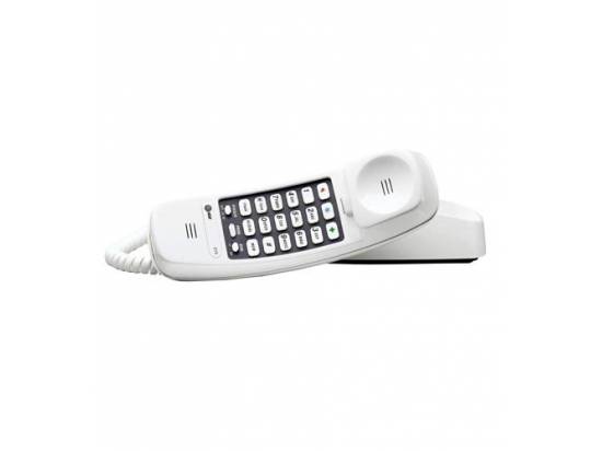 ATT 210 White Analog Corded Phone