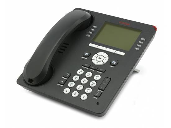 Avaya 9608 24-Button Black IP Display Speakerphone W/ Text Keys - Refurbished