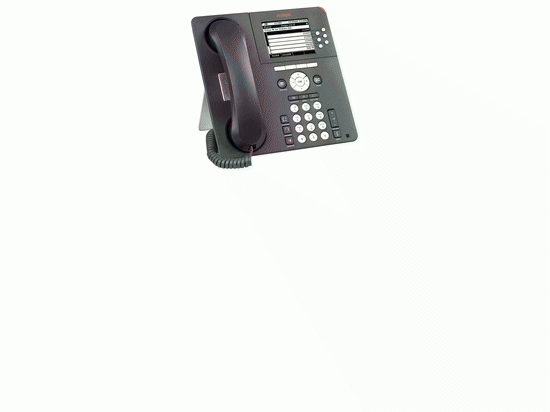 Avaya 9630G Black Gigabit IP Backlit Display Speakerphone - Grade A