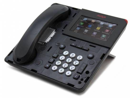 Avaya 9641G Gigabit IP Color Display Phone With Text Keys (700480635) New, w/o Bezel