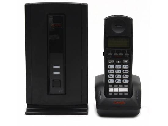 Avaya D100 SIP DECT Wireless IP Display Phone Kit - Grade A