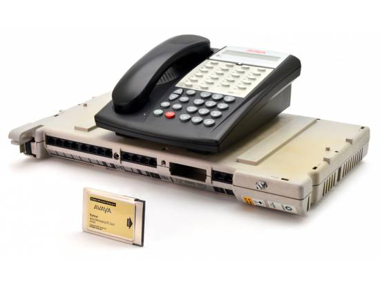 Avaya Partner ACS R6 Phone System w/ (5) 18D Series II Phones