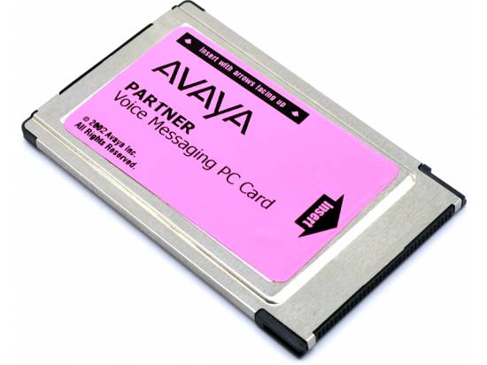 Avaya Partner Small Voice Messaging PC Card Voicemail R2.0