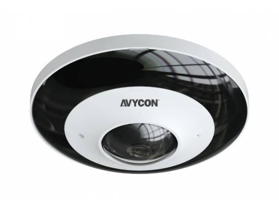 Avycon AVC-PNN61FLT 6MP H.265 Weatherproof Fisheye IP Camera