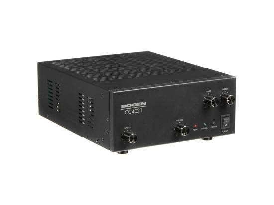 Bogen CC4021 AMPLIFER,40W,2 INPTS 1 P/LEVEL
