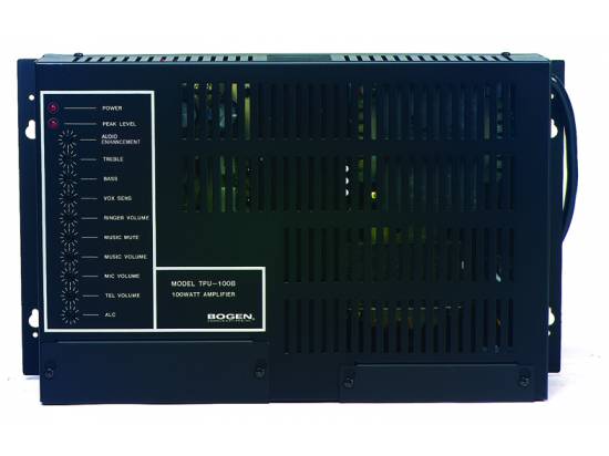 Bogen TPU-100B 100 Watt Paging Amplifier