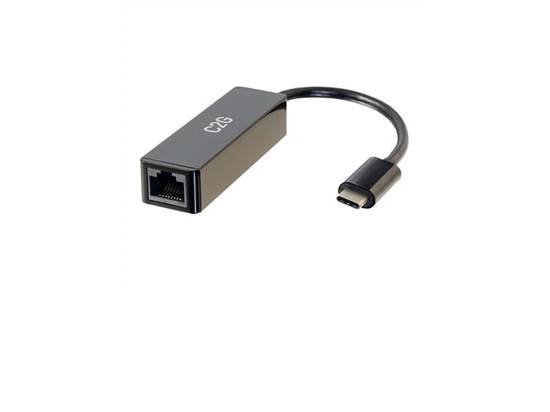 C2G USB-C to RJ-45 Gigabit Ethernet Network Adapter