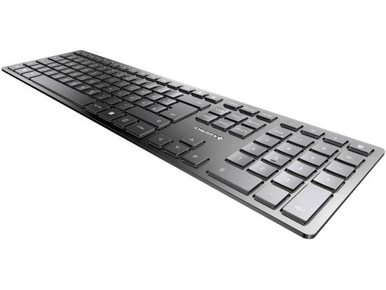 Cherry KW 9100 Slim Wireless Rechargeable Keyboard - Black - Refurbished