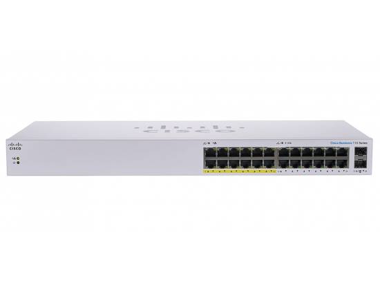 Cisco 110 CBS110-24PP 24-Port Gigabit Ethernet Switch