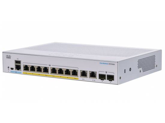 Cisco 250 CBS250-8PP-E-2G 8-Port Gigabit Ethernet Manageable Switch