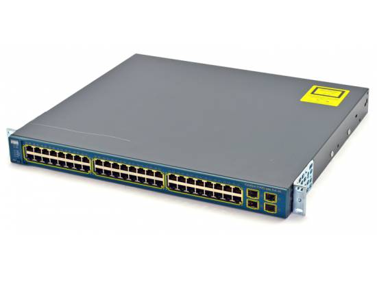 Cisco Catalyst 3560G WS-C3560G-48PS-S 48-Port 10/100/1000 Switch - Refurbished