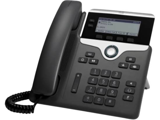 Cisco 7821 3PCC Charcoal 2-Line Display IP Phone Cisco 7821 3PCC Charcoal 2-Line Display IP Phone
