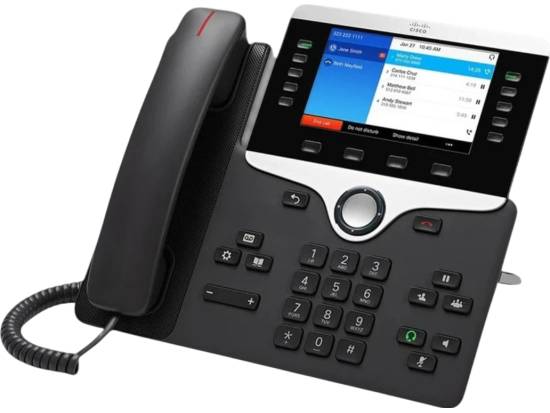 Cisco 8851 SIP IP Phone with Multiplatform Firmware (CP-8851-3PCC-K9=)