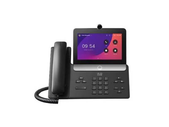 Cisco 8875 Touchscreen IP Phone w/Camera - Carbon Black