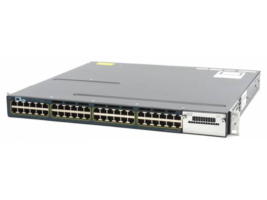 Cisco Catalyst 3560 WS-C3560X-48P-L 48-Port 10/100/1000 PoE Switch