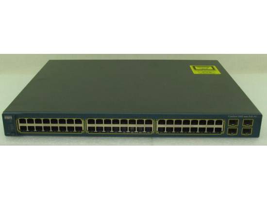 Cisco Catalyst WS-C3560-48PS-S 48-Port 10/100/1000 POE Switch - Refurbished