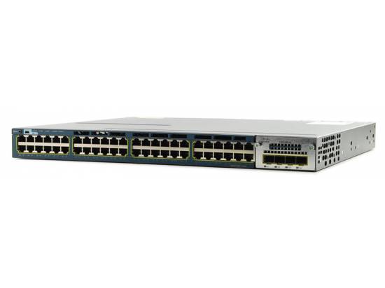 Cisco Catalyst WS-C3560X-48P-S 48-Port RJ-45 10/100/1000 PoE Managed Switch - Refurbished