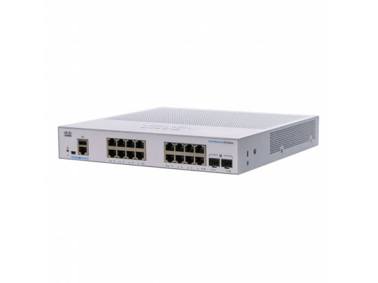 Cisco CBS250-16T-2G 16-Port Gigabit Ethernet Network Smart Managed Switch