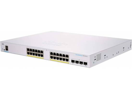 Cisco CBS50 24-Port 10/100/1000 PoE+ Managed Switch (CBS350-24FP-4G-NA)