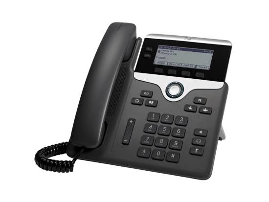 Cisco CP-7821 Charcoal Gigabit IP Display Speakerphone