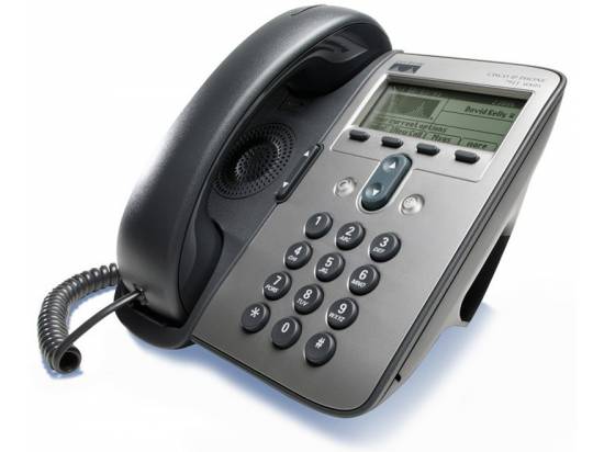 Cisco Unified CP-7911G Charcoal/Silver IP Display Phone - Grade A