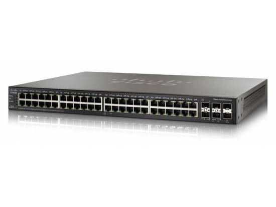 Cisco  SG350X-48P-K9 48-Port Gigabit PoE Stackable Switch - Refurbished