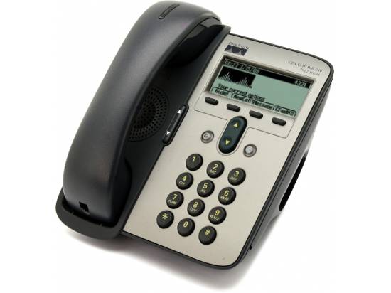 Cisco Unified CP-7912G Charcoal IP Display Phone - Grade A