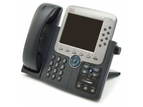Cisco Unified CP-7975G Charcoal Gigabit IP Color Display Speakerphone